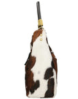 NEW Animal Print Hair On Hide Premium Leather Bag