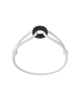 Carbon Regent Cord Bracelet