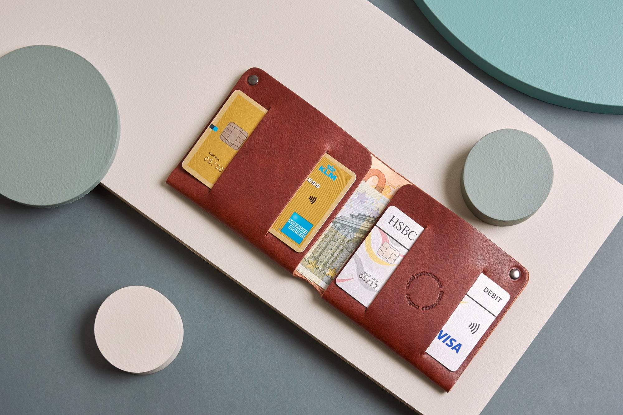 Portemonnaie Leather Wallet