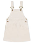 Custard Corduroy Dress