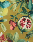 Mustard Fruta Fig Velvet Steep Empire Lampshade | Handmade Ceiling Light Shade | UK