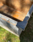Reclaimed Galvanised Trough Garden Planter /  Raised Flower Bed Plant Pot 1B