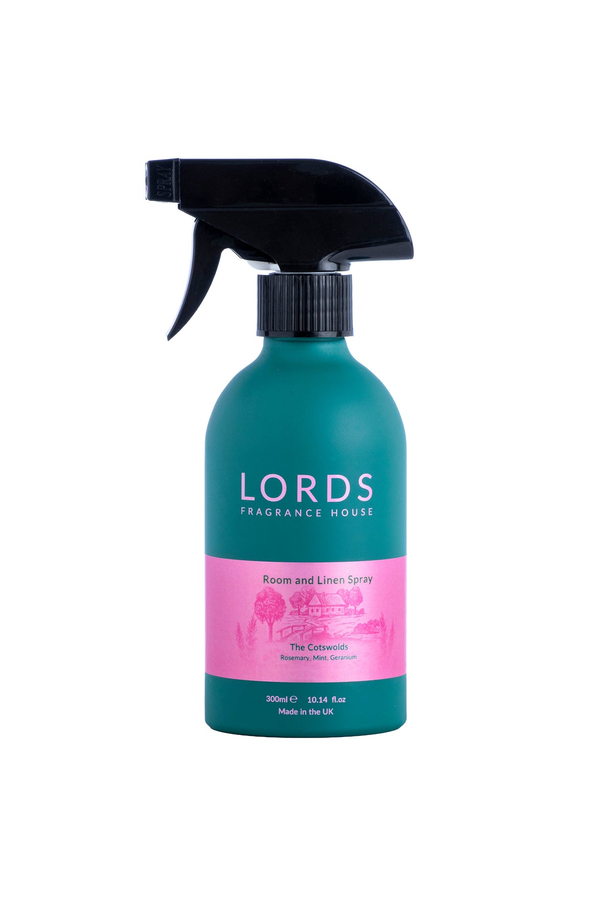 Room &amp; Linen Spray Green Aluminium