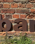 BAR Metal Letters Sign