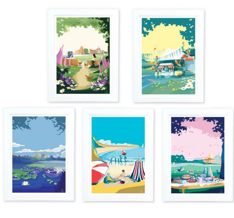 Oh To Be In England A4 Print