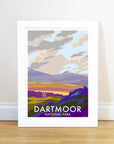Dartmoor Travel Poster Print