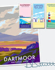 Dartmoor Travel Poster Print