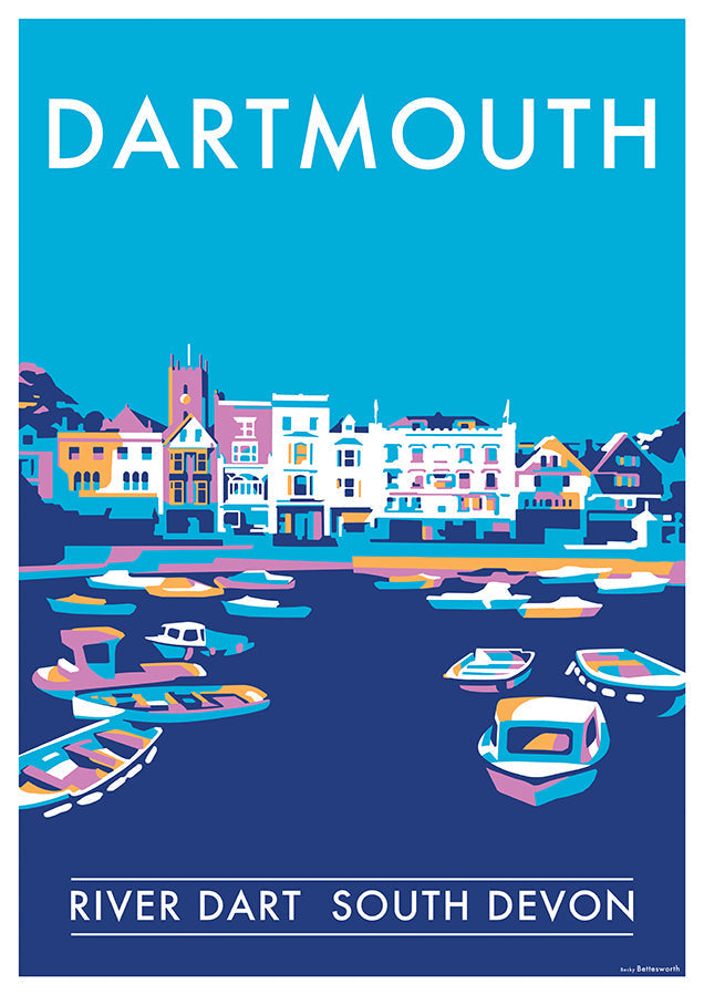 Dartmouth Harbour Print and Poster