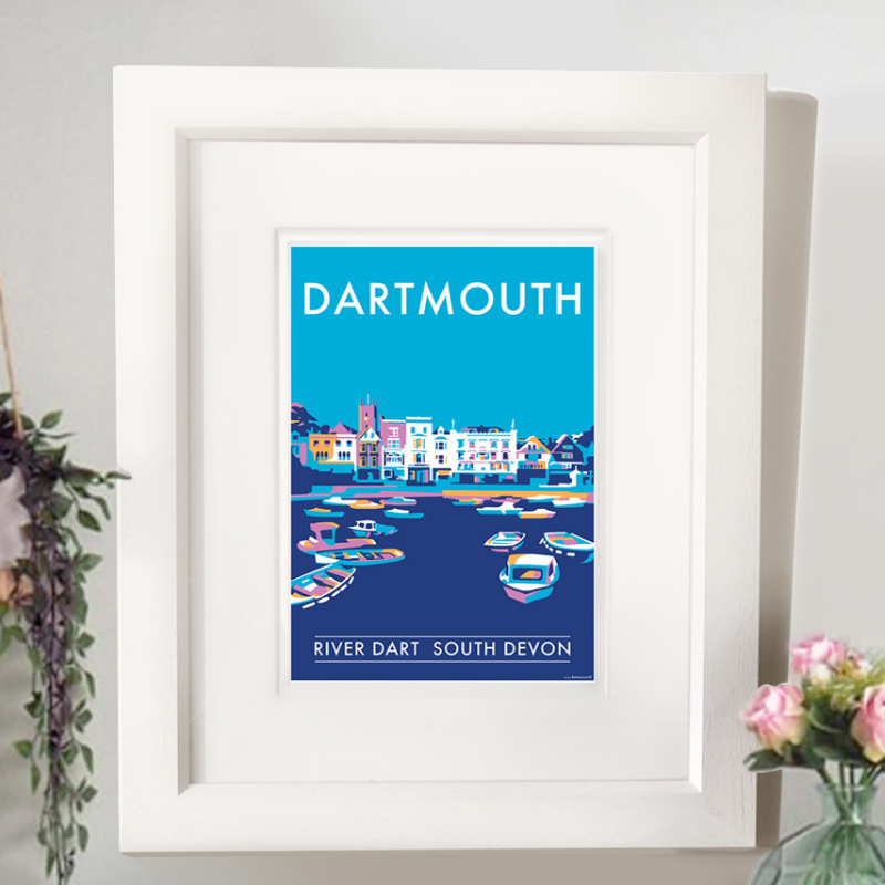 Dartmouth Harbour Print and Poster