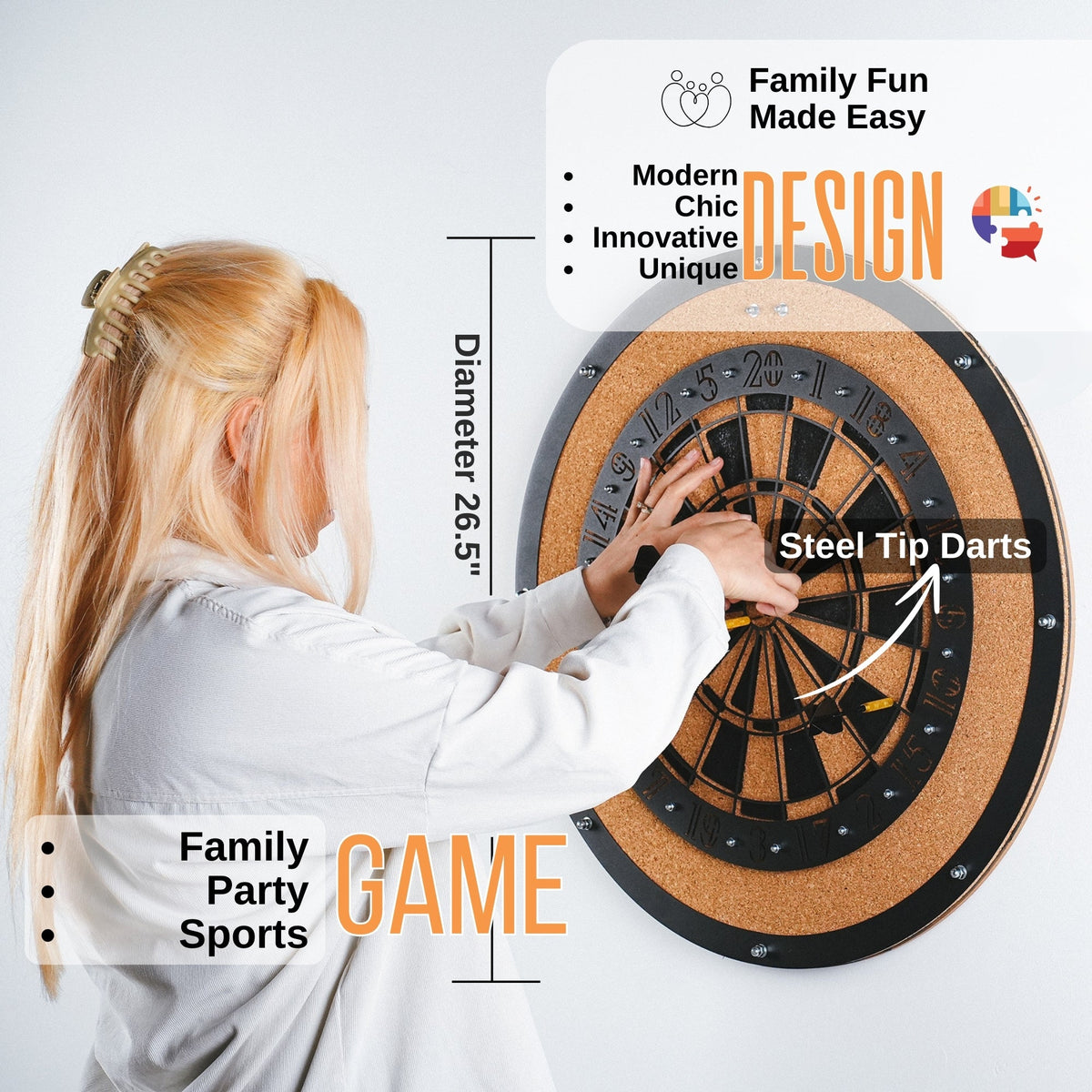 Dart Wall Game