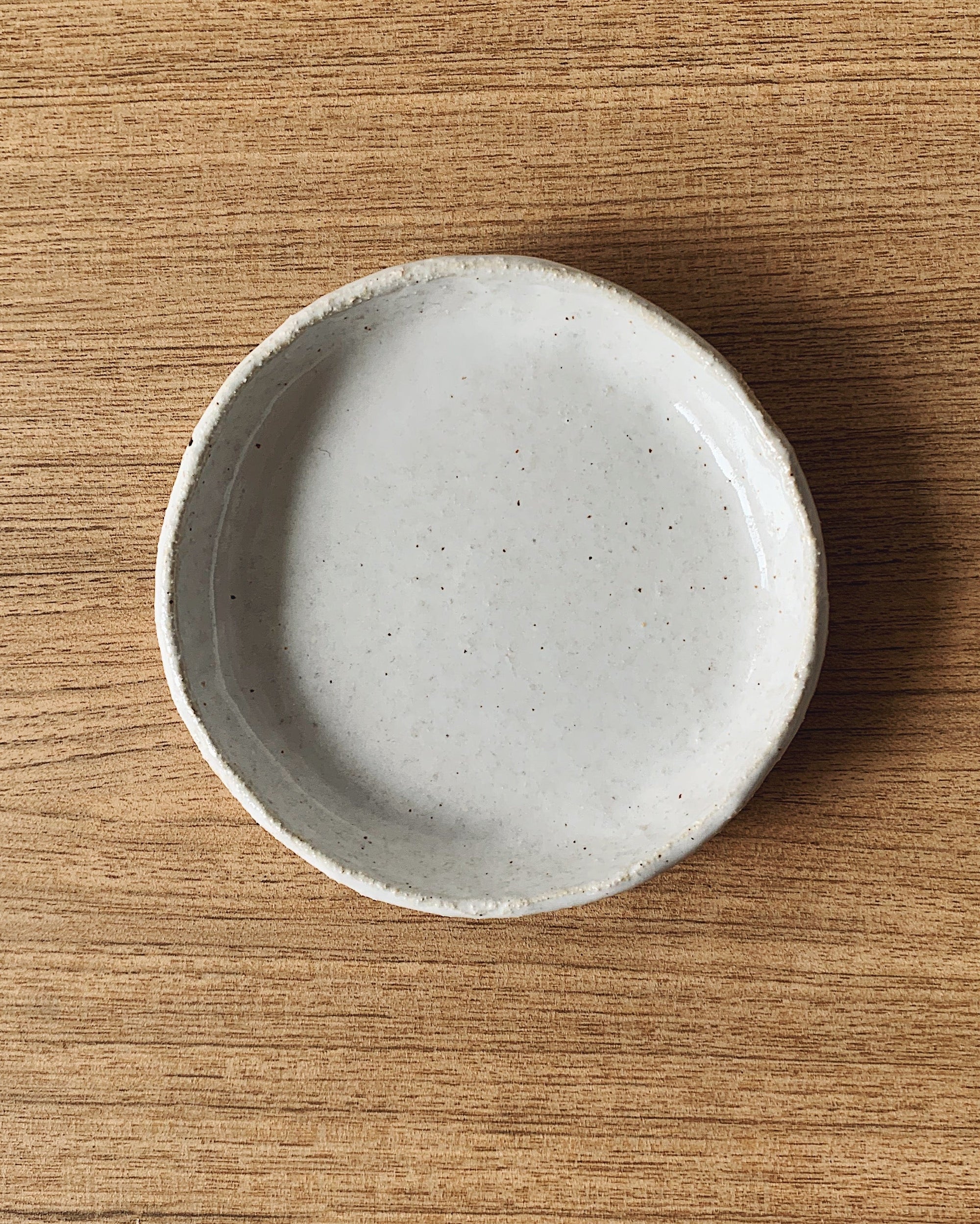 small plates - white
