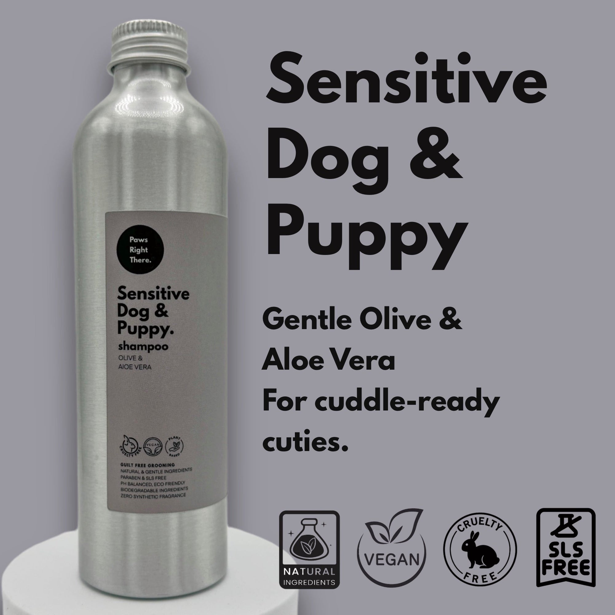 Puppy &amp; Sensitive Dog Shampoo – Fragrance-Free 250ml
