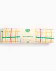 Organic Cotton Rainbow Baby Playsuit & Muslin Swaddle Blanket Gift Box
