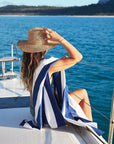 XL Whitsunday Blue Beach Towel