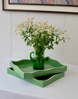 Allegra Wiggle Tray in Green
