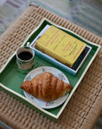 Allegra Wiggle Tray in Green