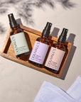 Destress and Revitalise Organic Natural  Shower Spray 50ml | Uplifting Citrus Scent for a Spa-Like Shower Experience
