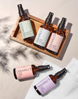 Destress and Revitalise Organic Natural  Shower Spray 50ml | Uplifting Citrus Scent for a Spa-Like Shower Experience