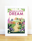Dream a Little Dream Vintage Seaside Print