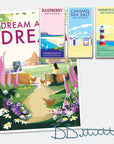 Dream a Little Dream Vintage Seaside Print
