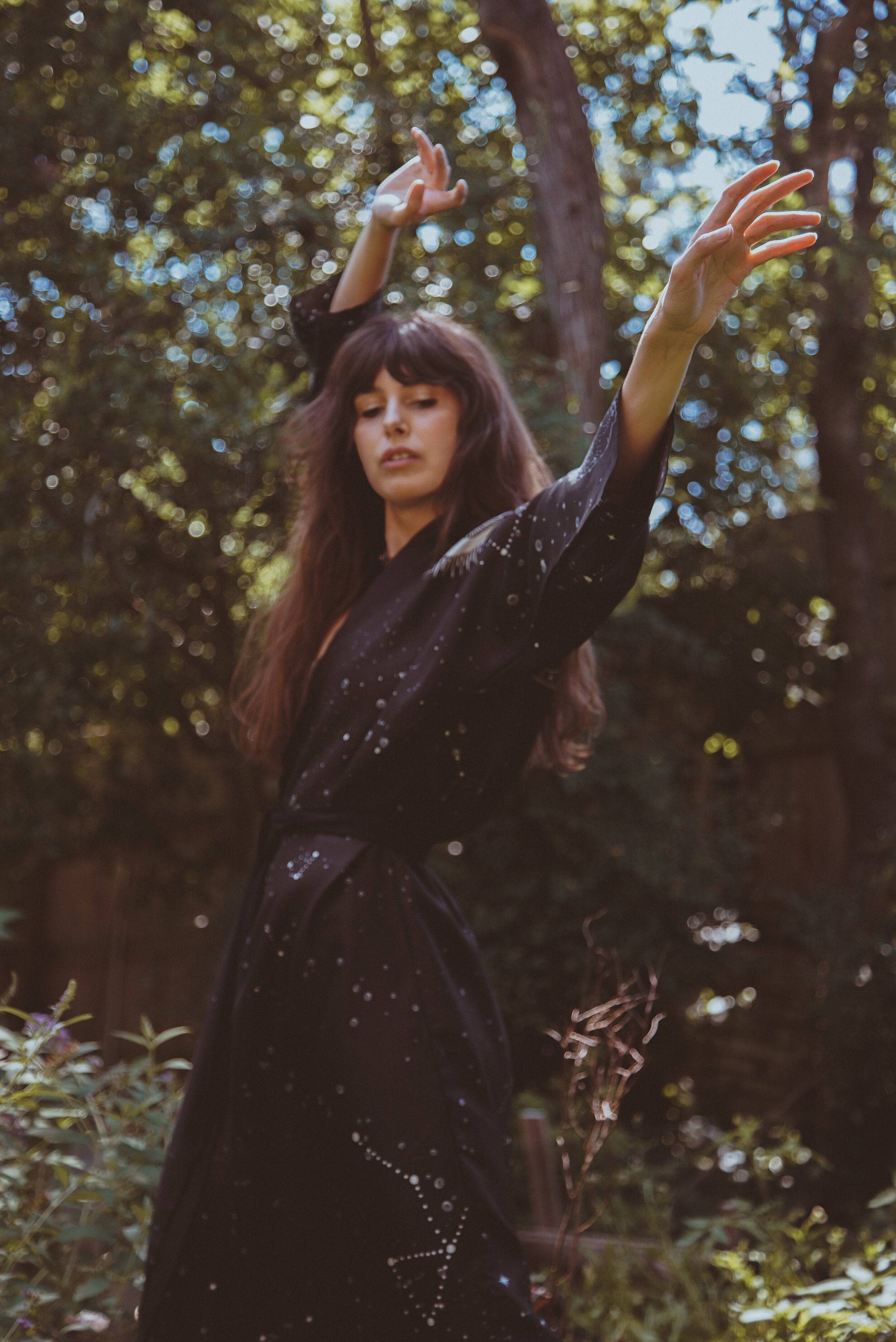 Royal Silk Kimono Robe