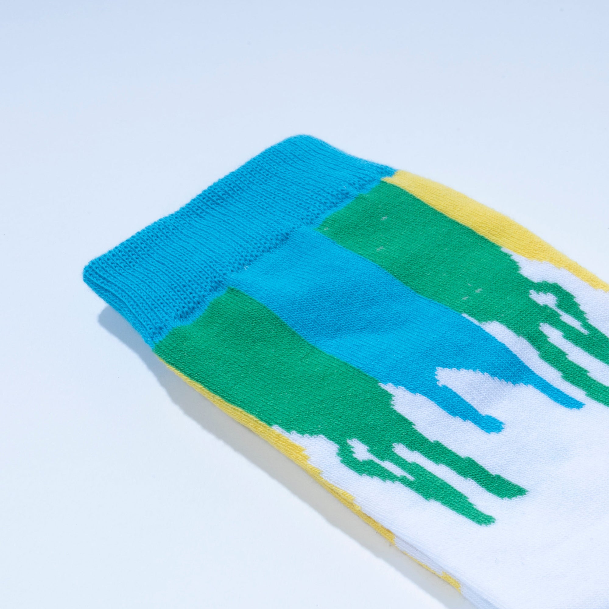 Colorful mismatched socks, happy personality splash of colors, cotton blend trendy ankle socks, EU 36-41 UK 4-8 by Body and I at brixbailey.com