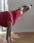 Woolen Dog Vest - Pink