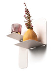 Minimalist Metal Floating Wall Shelf – Durable & Stylish by Ewart Woods at www.brixbailey.com