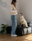 Woolen Dog Vest - Pink