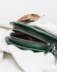 Elegant Half Moon Leather Bag – Chic & Versatile by Craftory at brixbailey.com