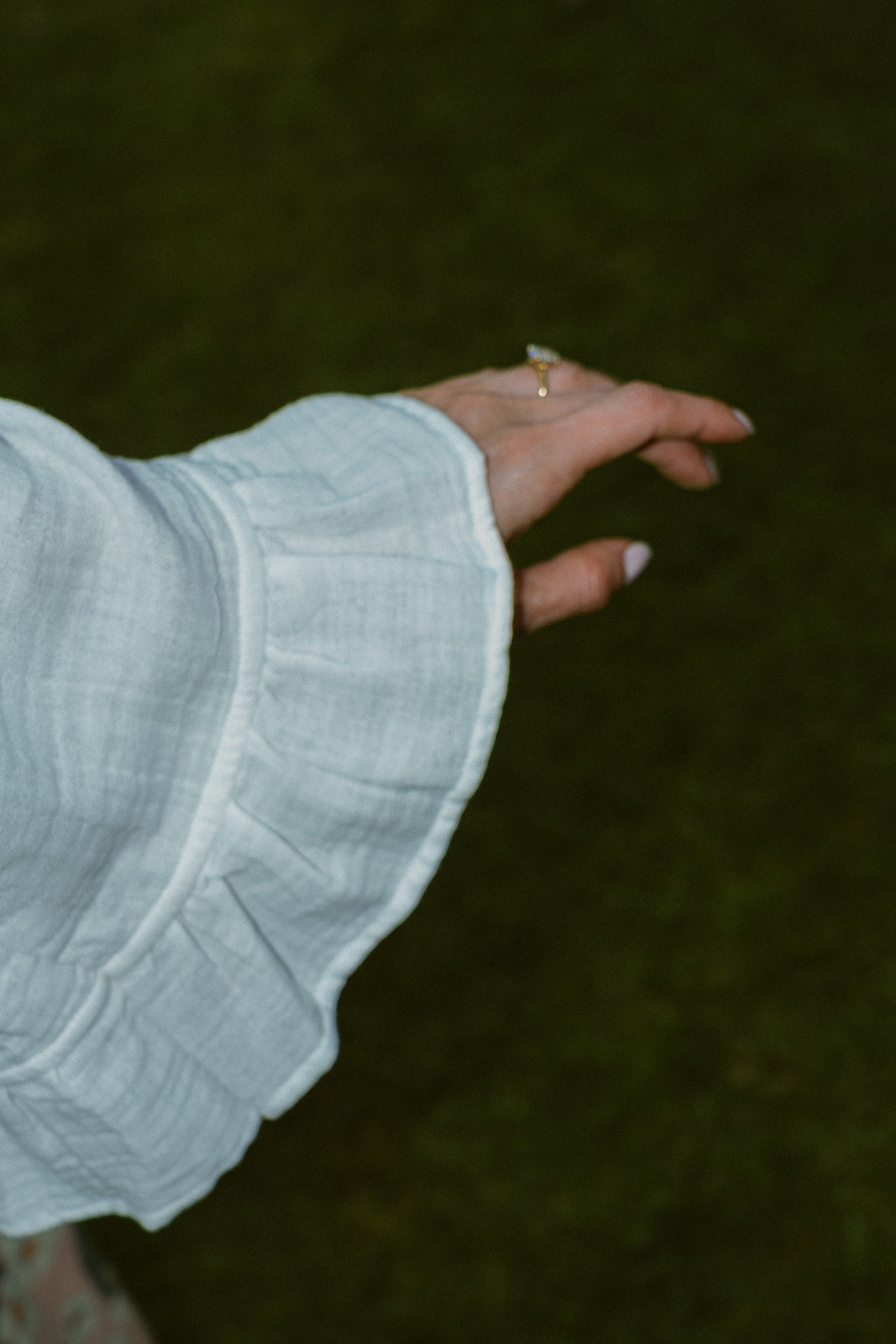 Cotton Ruffle Robe - coming soon!