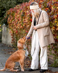 Loki Multiway Dog Lead in Khaki & Brown
