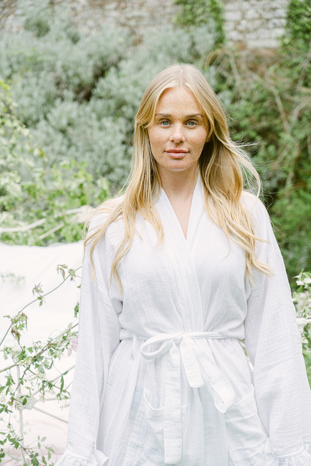 Cotton Ruffle Robe - coming soon!
