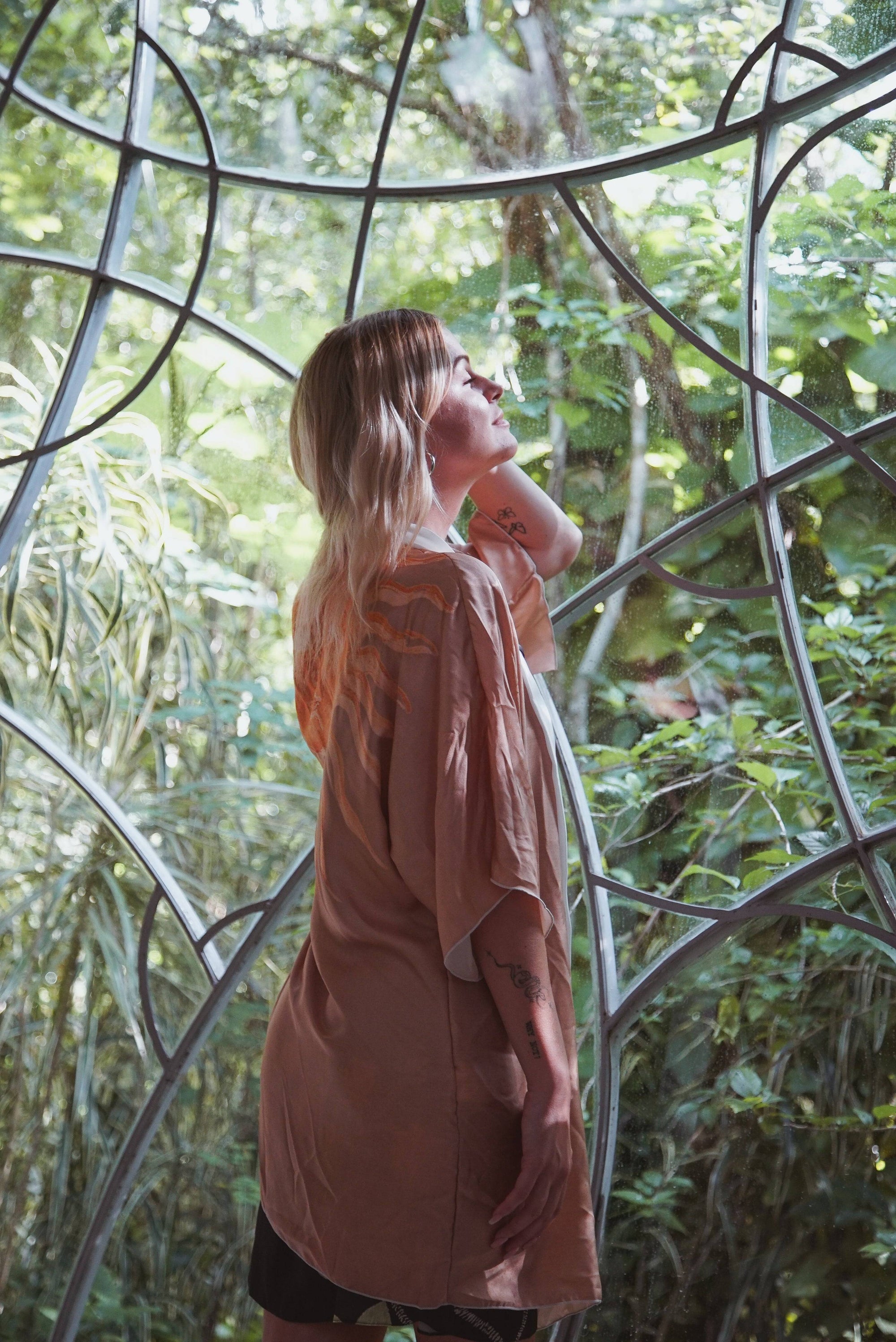 Sunguide Silk Kimono