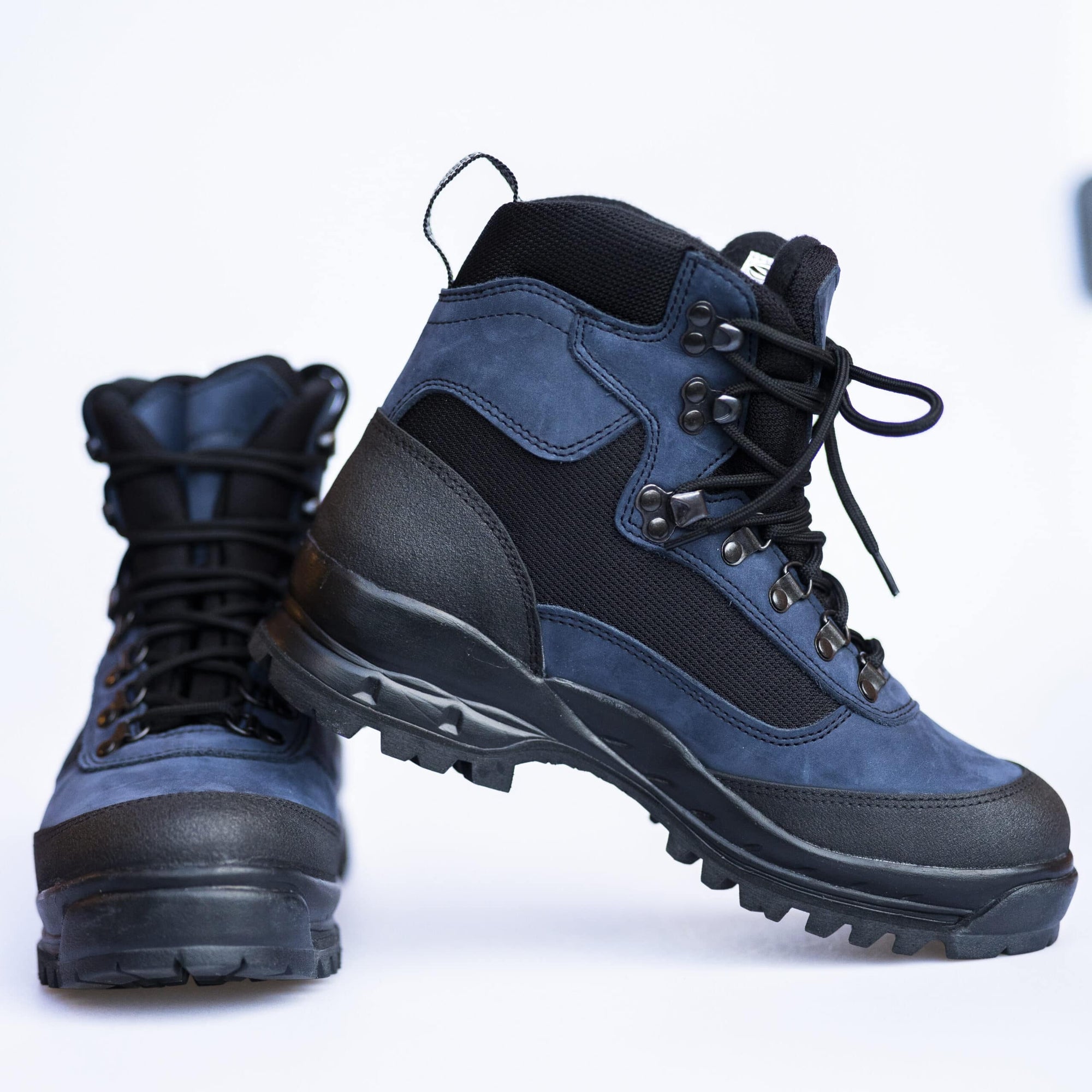 Navy Hiking Boots for Adventurous Wandering