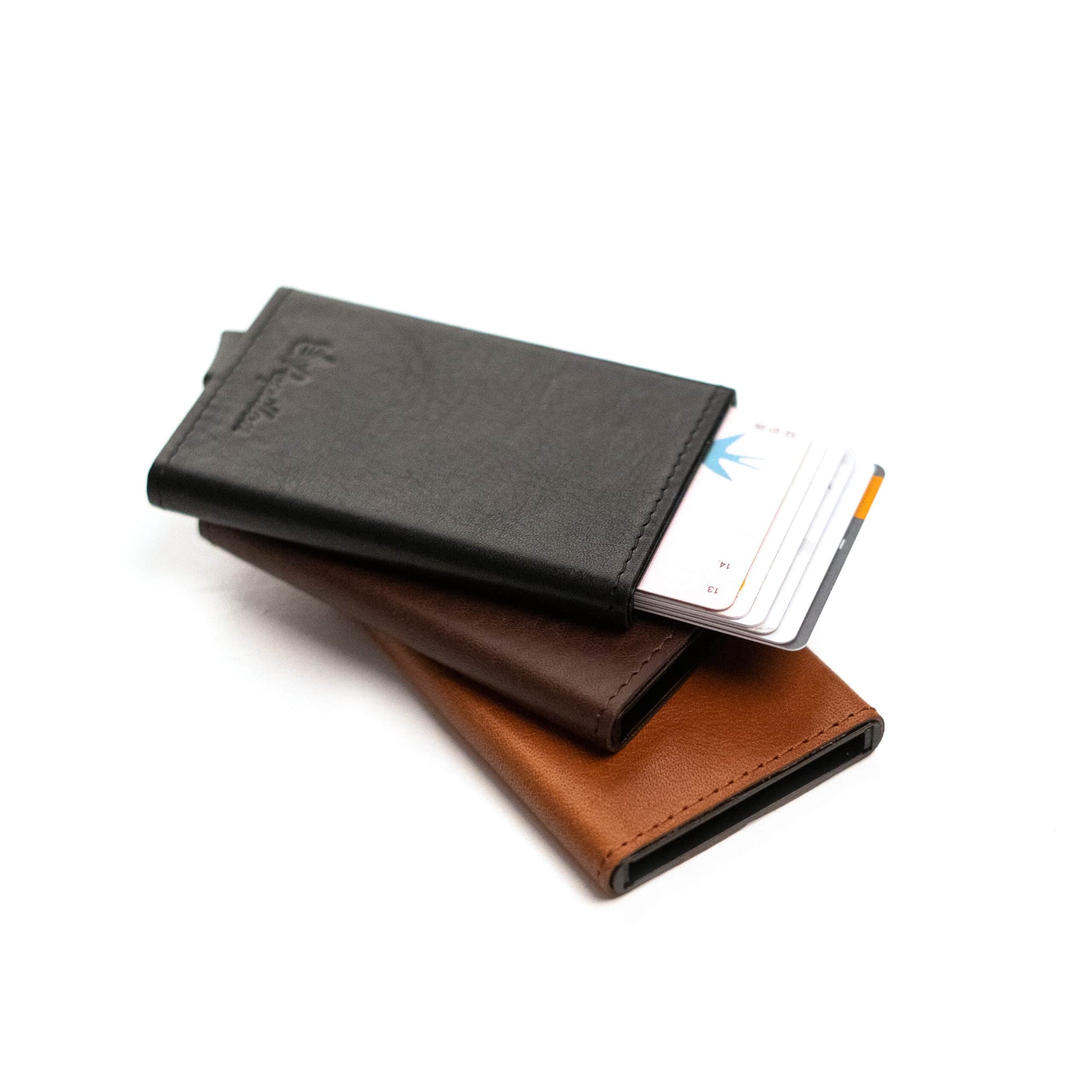 Compact Leather Card Holder No 40