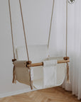 Eco-Friendly Baby Swing in Recycled Bouclé – Safe & Stylish by Nofi KIDS at www.brixbailey.com