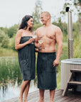 Spa Wrap for Women -  Bamboo Terry
