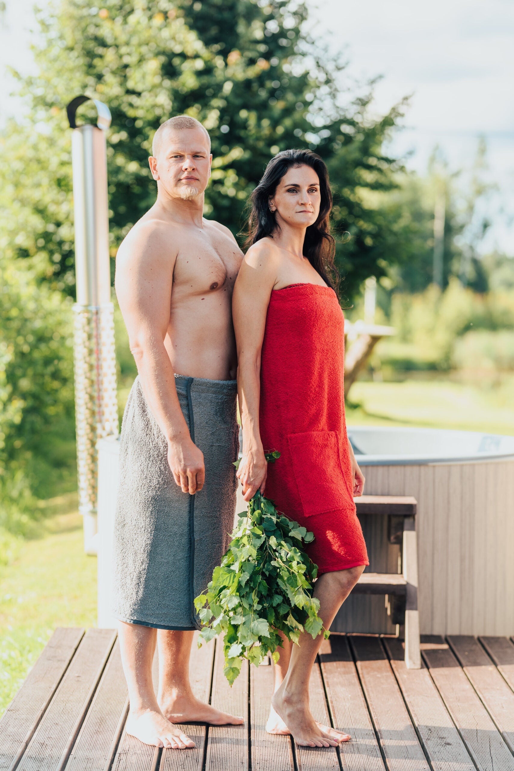 Spa Wrap for Women Cotton Terry