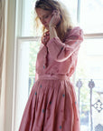 nina blouse | blush jamdani