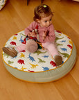 Kids Floor Pillow  Montessori Play Mat Large Toddler Cushion-4