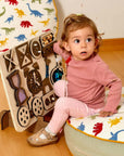 Wooden Busy Board for Toddlers-1