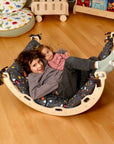 Medium Montessori Climbing Arch/Rocker with Pillow & Ramp Set-0