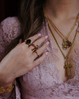 Gold Pentacle Necklace