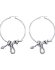 Serpent's Lair Snake Earrings