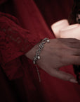 Moonlit Whispers Pearl Bracelet