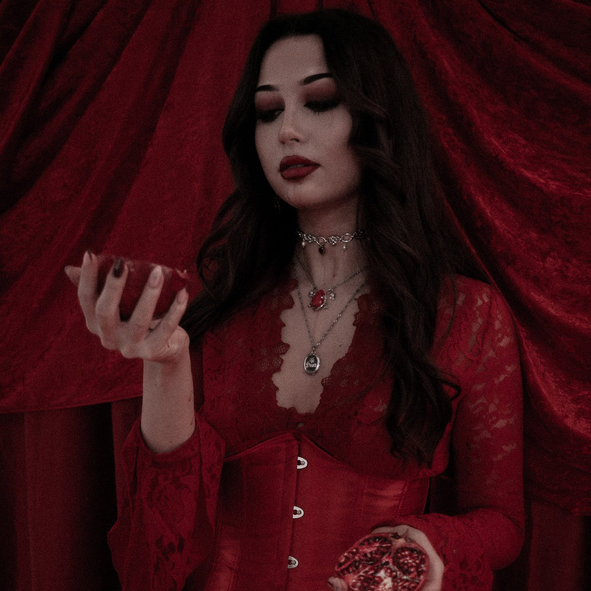 Til Death Locket Necklace