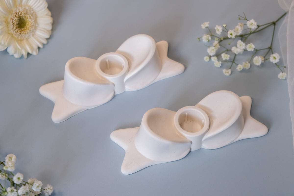Bow Candle Holder