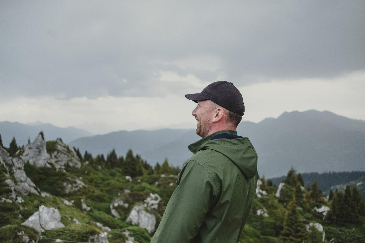 Waterproof Coat with Wool - Khaki