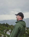 Waterproof Coat with Wool - Khaki